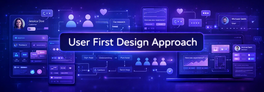 User-centered UI/UX design services